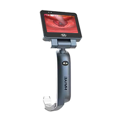5つの使い捨て可能な刃が付いている3.0インチの麻酔のビデオLaryngoscope
