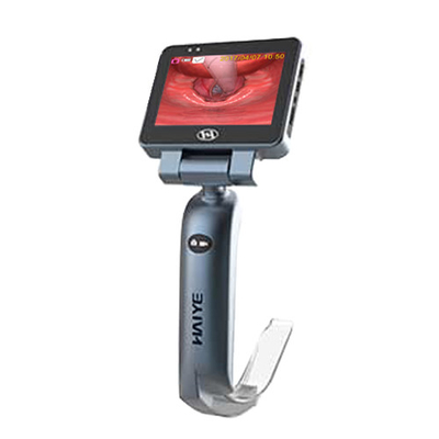 5つの使い捨て可能な刃が付いている3.0インチの麻酔のビデオLaryngoscope