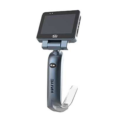 5つの使い捨て可能な刃が付いている3.0インチのPCの外科再使用可能なビデオLaryngoscope