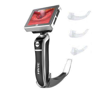 3インチ スクリーンが付いている医学のPCの使い捨て可能な刃の麻酔のビデオLaryngoscope