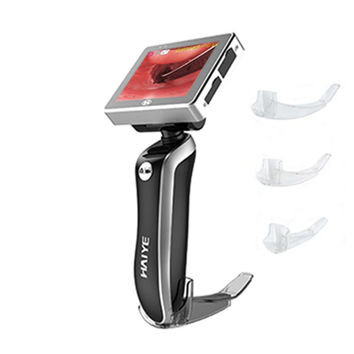 使い捨て可能な刃が付いている再充電可能な医学の手持ち型のビデオLaryngoscope