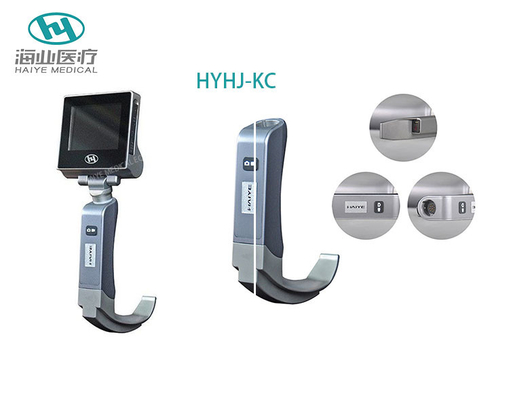 マック・ミラーが付いているデジタル小児科のビデオLaryngoscope Resuableの5つの刃HYHJ-KC