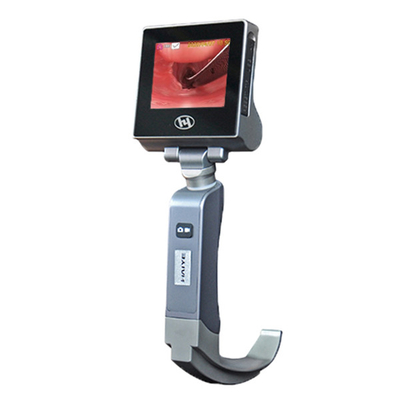 5マック・ミラーの刃の人間工学的手のすねが付いている医学のデジタル ビデオLaryngoscope