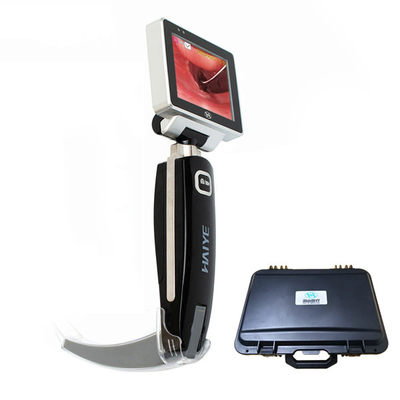 3.0 HDの表示が付いている携帯用外科航空路の麻酔のビデオLaryngoscope