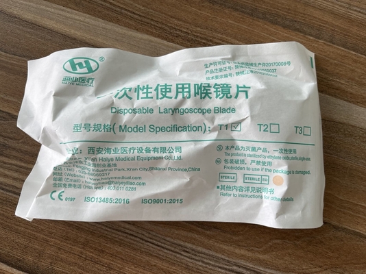 外科空気麻酔のビデオLaryngoscopeは2，000,000のピクセル決断960 x 480 3400mAを表示する