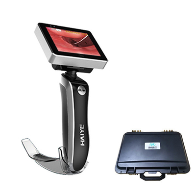 3&quot;使い捨て可能な刃が付いているスクリーンの航空路の挿管法の医学のビデオLaryngoscope