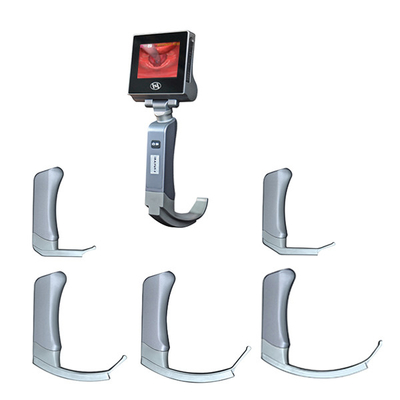 3&quot;航空路の挿管法8GBのための救急処置のポータブルの再使用可能なビデオLaryngoscope