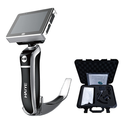 使い捨て可能な刃が付いている3インチ スクリーンの麻酔のビデオLaryngoscope