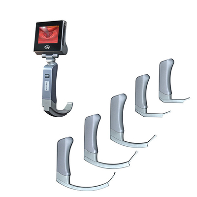 困難な航空路の挿管法のための3インチの反霧の再使用可能なビデオLaryngoscope