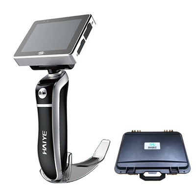 8GB使い捨て可能な刃が付いている3インチの外科麻酔のビデオLaryngoscope