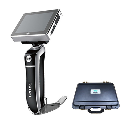 3シミュレーションの練習のためのインチHDスクリーンの携帯用使い捨て可能なビデオLaryngoscope