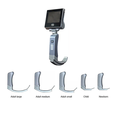 航空路の挿管法のための再使用可能な医学のステンレス鋼のビデオLaryngoscope 5の刃