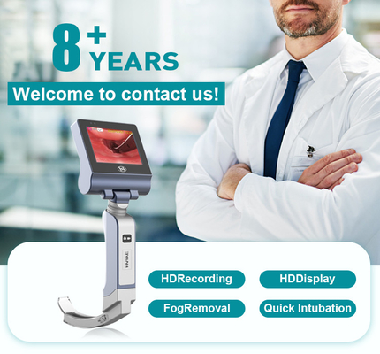 ステンレス鋼の医学のビデオLaryngoscope 3のインチHDスクリーン32GB