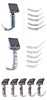 シミュレーションの練習のポータブルの再使用可能なビデオLaryngoscope 12V