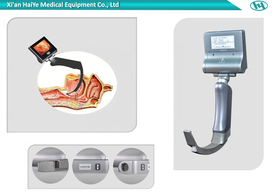 難しさの刃が付いている救急車のENT堅い麻酔のビデオLaryngoscope