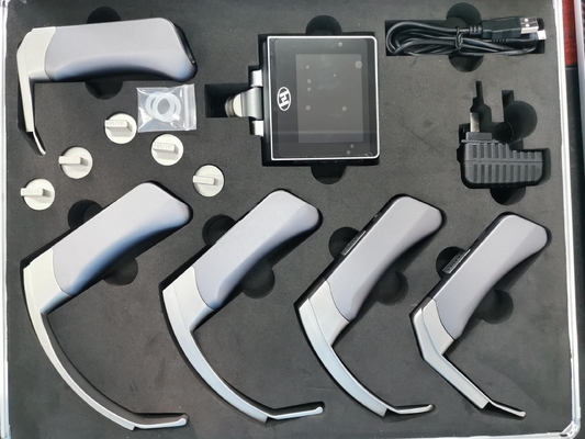 5つのサイズの刃の使い捨て可能な再使用可能なビデオLaryngoscopeのセリウムのFDA