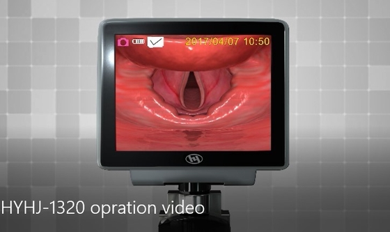 小児科の医学のPCの反霧レンズの使い捨て可能なビデオLaryngoscope